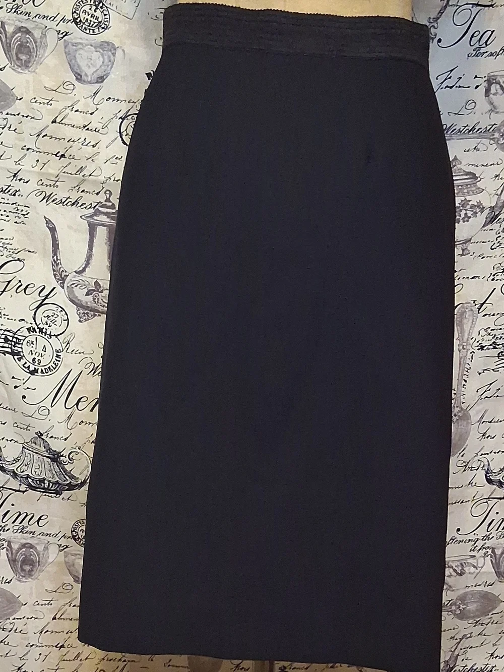 Authentic Tory Burch Navy Women's Pencil Skirt